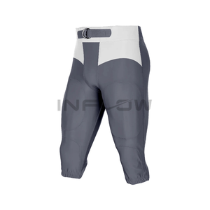 Maillot de football américain haute visibilité personnalisé OEM pantalon uniforme respirant logo sublimation nouveau design court américain - Product Image 2