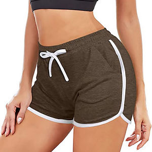 Shorts décontractés pour femmes de qualité supérieure, taille mi-haute, respirants, confortables, lavage moyen, tissu durable, vente en gros OEM - Product Image 2