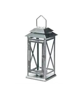 Personnalisé Classique Argent Brillant Métal Lanterne Moderne À La Main En Verre Lanterne Maison Salon Décoratif Mariages-Vente En Gros - Product Image 3