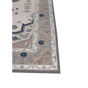 Alfombras de Lana Tejidas Planas Estilo Beduino Color Marfil para Decoración del Hogar ADWL-23002 - Product Image 4