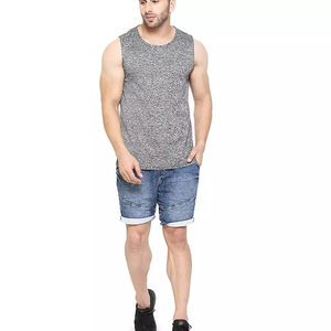 Débardeurs de sport pour hommes sur mesure, grande taille, respirants, décontractés, imprimés par sublimation directe, tricotés - Product Image 4