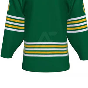 Jersey de Hockey sobre Hielo Personalizado para Hombre, Talla Adulto, con Franjas de Equipo, Económico - Product Image 3