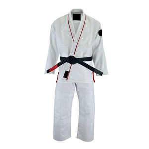 Kimono de Jiu Jitsu Brasileño, 100% Algodón, Transpirable, 450 g/m², Uniforme de Artes Marciales con Cinturones - Product Image 1