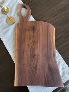 Tabla de cortar de madera de Acacia personalizada de primera calidad, elegante bloque de carnicero de charcutería para decoración de cocina, bloques de cortar de espesor personalizados - Product Image 6