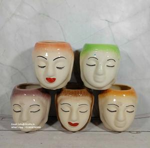 แจกันเซรามิกทำด้วยมือมีสไตล์สำหรับห้องนั่งเล่นและพื้นที่สำนักงาน - Product Image 6