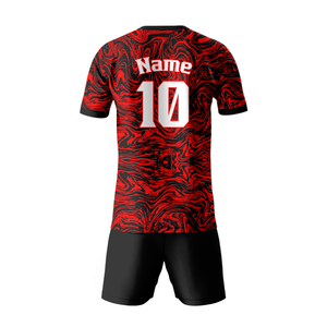 Uniforme de football personnalisé sublimé de haute qualité maillot de football de football vêtements de sport respirants par sublimation en gros pour hommes - Product Image 2