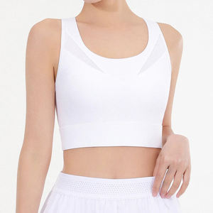 Soutien-gorge de sport de yoga léger pour femmes, vêtements de sport à une épaule pour la course à pied du fournisseur direct d'usine - Product Image 5