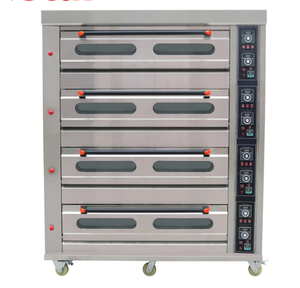 Bán Buôn 1 Boong 3 Khay Thương Mại Bánh Pizza & Bánh Lò Nóng Mới Điện Công Nghiệp Lò Gas Với 380V Cho Lúa Mì Và Ngô Nướng - Product Image 6