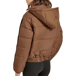 Vestes matelassées chaudes, manteaux d'automne et d'hiver, trench-coat décontracté, blouson bomber, veste matelassée pour femmes, couleur unie, veste d'extérieur 2026 - Product Image 2