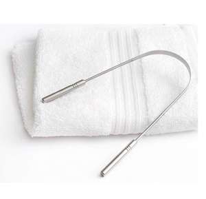 Nettoyeurs de langue en acier inoxydable de qualité chirurgicale, soins bucco-dentaires, gratte-langue en acier inoxydable en forme de U sur mesure - Product Image 3