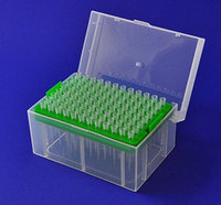 Boîte de pointeuses de pipette pour pointeuses standard de qualité supérieure, en polypropylène transparent de qualité médicale, résistantes à l'autoclavage et au congélation radicale