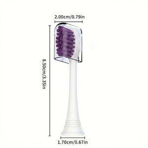 Dual Clean Inspired Round <b>Toothbrush</b> <b>Head</b> Refills Generic for Oral Bs Electric Brush <b>Heads</b> Wholesale OEM Factory Price - Product Image 1