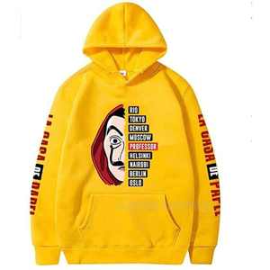 Sweat à capuche surdimensionné avec logo personnalisé pour hommes Top tendances Sweats à capuche tendance Pull à blocs de couleurs pour hommes Sweat à capuche col rond Patchwork - Product Image 4