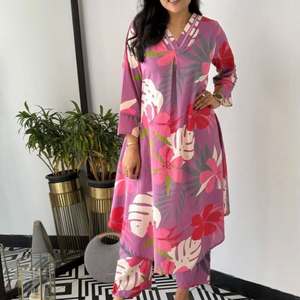 Best Quality New Summer Collection Cotton <b>Kurti</b> for Women Office Wear Available at Reasonable Prices from India - Product Image 3