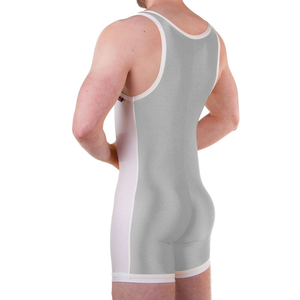 Combinaison de lutte personnalisée de haute qualité, respirante, en spandex/polyester, pour l'entraînement et la compétition, option d'impression personnalisée sur le devant pour les clubs - Product Image 2