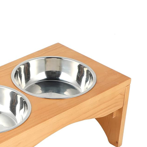 ชามสัตว์เลี้ยงโลหะปากกว้างวางซ้อนกันได้ยอดขายสูงสุดล่าสุดชามสัตว์เลี้ยงโลหะและเครื่องให้อาหารทําความสะอาดง่ายมีจําหน่ายในราคาต่ํา - Product Image 2