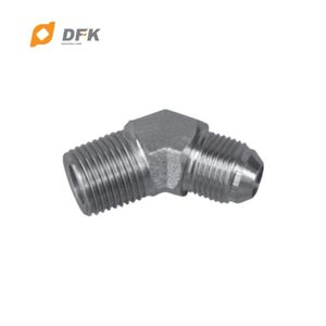 Codo de Acero de 45 Grados, Macho, DFK BSPT JIC 37, 1 Pieza - Product Image 1