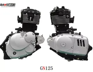 OEM, оригинальная Заводская распродажа, Мотоциклетный Двигатель в сборе Gn125, подходит для воздушного охлаждения, внедорожник Suzuki, двигатель 125cc