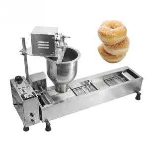 Operação simples aquecimento elétrico a gás mochi donut máquina inteligente controle de temperatura donut máquina