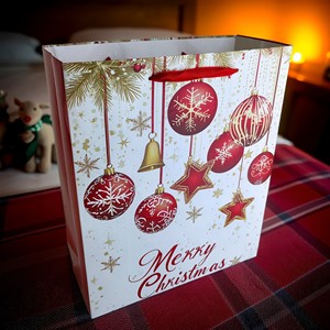 <span class=keywords><strong>CS25</strong></span> Stock Sac en papier pliable de Noël Noël Bonne qualité et bon prix Petite taille - Product Image 4