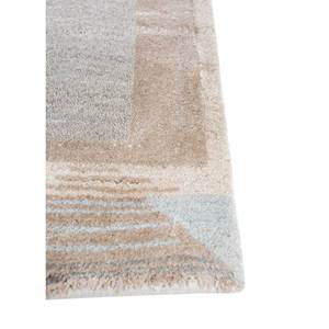 Alfombra Kavi Ivory de Lana y Seda de Bambú Anudada a Mano, Colección Afterglow, Patrón Abstracto, Forma Rectangular, para el Hogar o Pasillo, 10 mm, Eskm-12 - Product Image 4