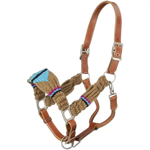 Horse Halter Set High Comfort Alta calidad Nylon Lana Horse Halter Diseño portátil Horse Halter a precio al por mayor - Product Image 3