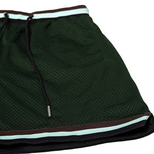 Shorts de basketball rétro respirants pour hommes, personnalisables, en maille brodée, sur mesure, vente en gros - Product Image 3