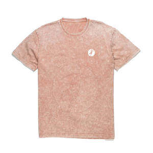 T-shirt Confortable à Manches Courtes en Maille, Coupe Slim, Effet Délavé, Respirant, Séchage Rapide, 220g, Taille Personnalisée, Coton Polyester de Haute Qualité - Product Image 1