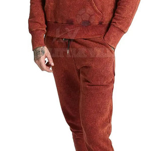 100% coton lavage à l'acide grande taille ensemble de survêtement écologique respirant anti-boulochage de haute qualité pour l'été et l'hiver nouveau Design - Product Image 5