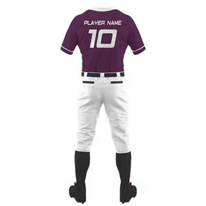 Uniforme de béisbol para hombre a bajo precio, logotipo y diseño personalizados, uniforme de béisbol para hombre a precio de mayoreo - Product Image 6