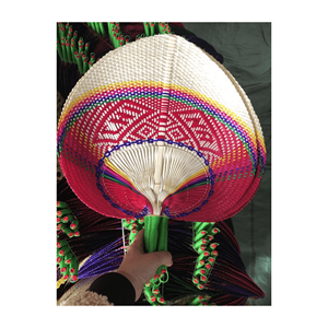 VENTILATEUR À MAIN EN BAMBOU DU VIETNAM MINI VENTILATEUR À MAIN PLIABLE FESTIAL HOME DECORE PALM LEAF HAND FAN NATURAL GOOD DECOR HOME PAINT - Product Image 3