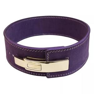 GAF Ceinture de musculation en cuir véritable avec boucle à levier Ceinture de musculation pour haltérophilie - Product Image 3