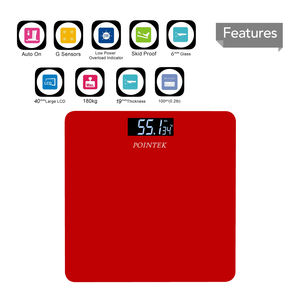 New Personal <b>Bathroom</b> <b>Scale</b> LCD Digital Weight Balance with Tempered Glass 100g Accuracy for Home Use - Product Image 6