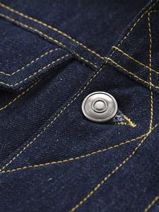 Mejor precio Hombres Diseño personalizado Denim 100% Chaquetas de mezclilla de algodón para hombres Chaqueta de mezclilla de fábrica de buena calidad 2026 - Product Image 4