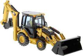 Retroexcavadora usada Cargador frontal EPA Engine Cat 4x4 Retroexcavadora con buenas condiciones de trabajo - Product Image 5