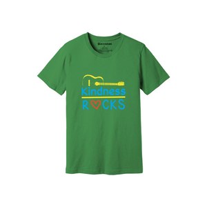 Camiseta informal de algodón 100% con temas de bondad 3D Imprimir 12 opciones de color 160-180 Colocación de diseño personalizable GSM pesado - Product Image 1