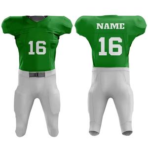 Uniforme de football américain en polyester unisexe pour jeunes, maillot de football américain unisexe, couleur unie, nouveau style, 2025 - Product Image 5