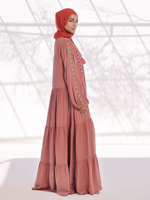 Nouvelle Abaya musulmane décontractée style Kaftan, vêtements ethniques traditionnels pour femmes, haute qualité, vente en gros, couleur et taille personnalisables