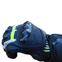 Guantes de Motocicleta Unisex Antideslizantes con Pantalla Táctil, Protección UV, de Cuero PU, con Hebilla, Impermeables, de Secado Rápido, para Ciclismo