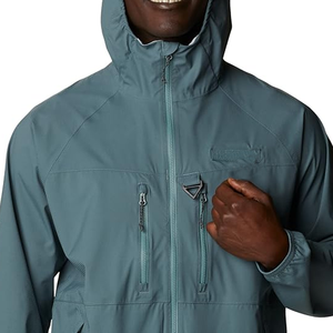 Impermeable/transpirable resistente al viento con capucha personalizado sostenible chaqueta bombardero cortavientos Chaqueta ligera abrigo - Product Image 5