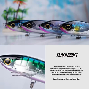 ขายส่งเหยื่อปลอมแบบลอยน้ำ XU-T17TE รูปทรงดินสอ พิมพ์ลาย ทำจากพลาสติกแข็ง สำหรับตกปลาทะเลน้ำลึก ปลาทูน่าขนาดใหญ่ - Product Image 3