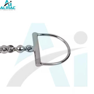 Broca de caballo de acero inoxidable ALMAC, doble junta en forma de D, construida para durabilidad y control, ideal para jinetes, comodidad de precisión para caballos - Product Image 4