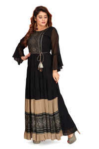 Fournisseur en gros de vêtements ethniques pour femmes, ensemble long Kurta pour mariage, fête et occasions festives en provenance d'Inde - Product Image 4