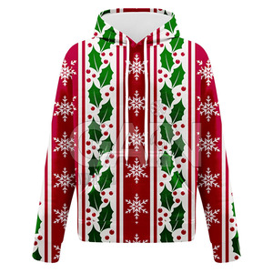 Marca privada Jogging Wear Chándales de Navidad Hombres Custom Jogger Christmas Chándal Set con logotipo personalizado - Product Image 3