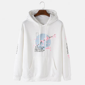 Sweat-shirt à capuche en coton pour homme de luxe, imprimé en 3D, respirant, polaire, avec poche, taille XS, vente en gros, par Ako - Product Image 1