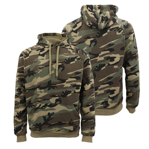 Sweats à capuche Camo fabricant pakistanais pour les activités de plein air d'hiver Sweats à capuche Camo Design chaud et durable avec poche - Product Image 6