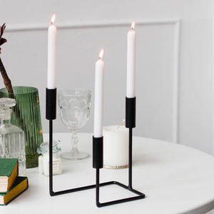 Candelabro decorativo de lujo de la mejor calidad, candelabro de Metal con acabado personalizado, los mejores precios al por mayor para el hogar - Product Image 3