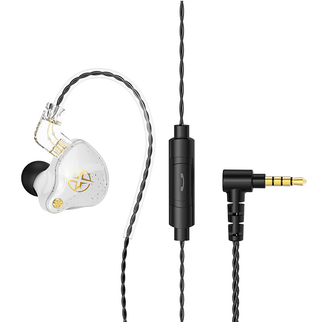X2 Pro 3.5mm Detachable Double Dynamic HiFi Earbuds Bass Headset for Musician & Sport Running Wired Headphones & Earphones