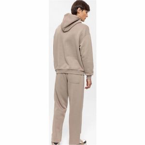 OEM Survêtement en polyester et coton épais Design personnalisé pour hommes femmes Motif solide Col à capuche Imprimé de haute qualité - Product Image 6