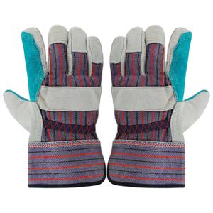 ถุงมือหนังวัวลายดอกไม้ - Product Image 4